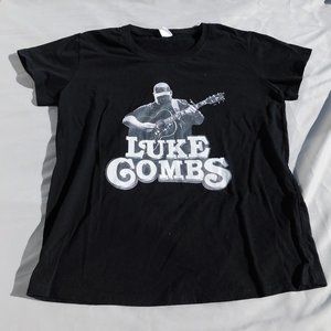 Black Luke Combs tee shirt, Large, Runs small